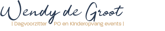 Wendy de Groot | Dagvoorzitter PO en Kinderopvang events